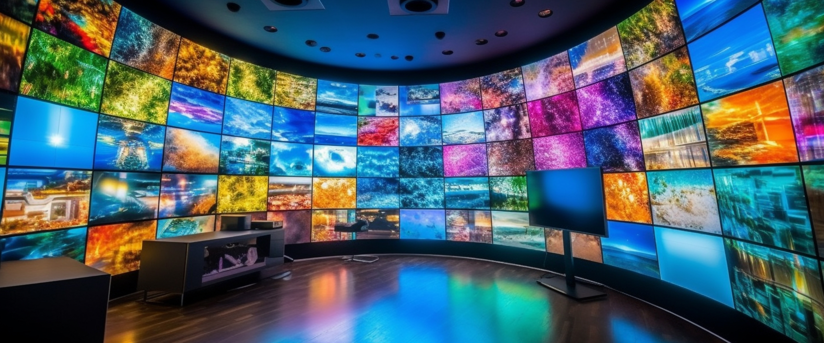 Big streaming screens